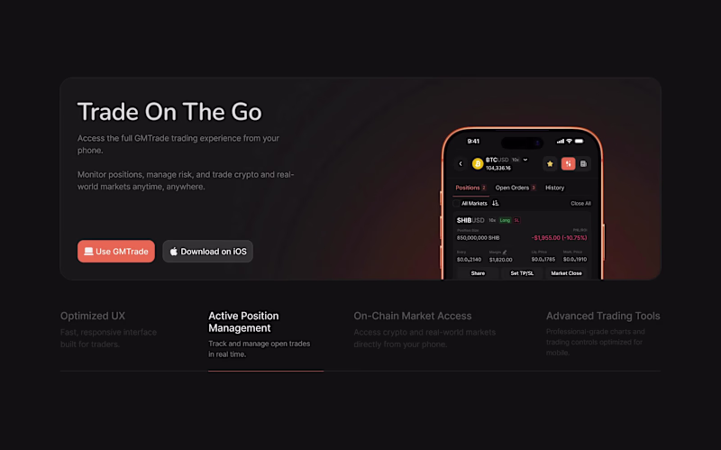 Cover image for GMTrade Mobile Trading Experience