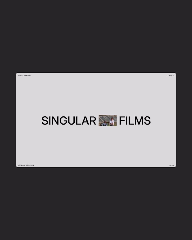 Cover image for Singular Films