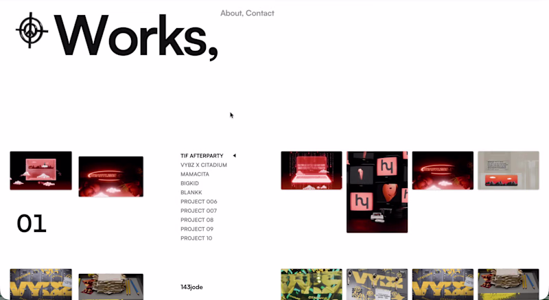 Cover image for Portfolio work 
