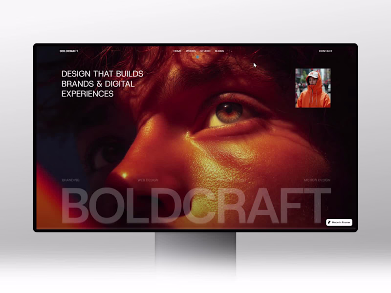Cover image for My latest template 'BOLDCRAFT' is
