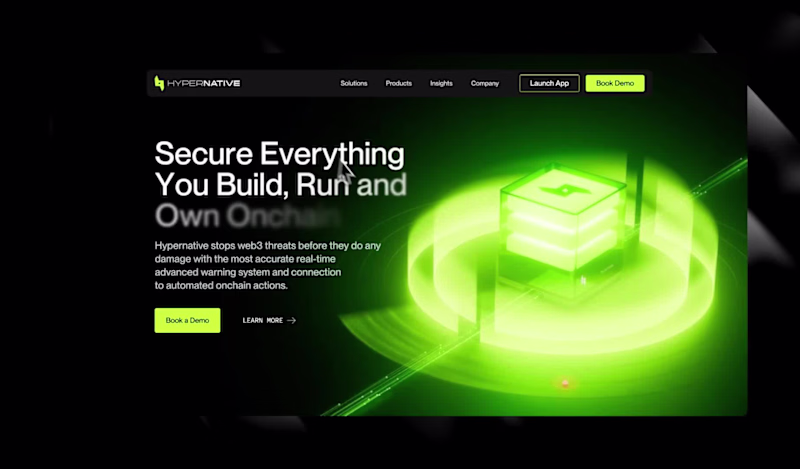 Cover image for Hypernative • Reinventing Web3 Security UX