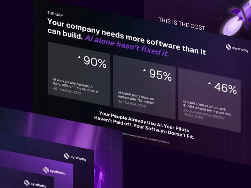 Cover image for Synthetiq Presentation Redesign