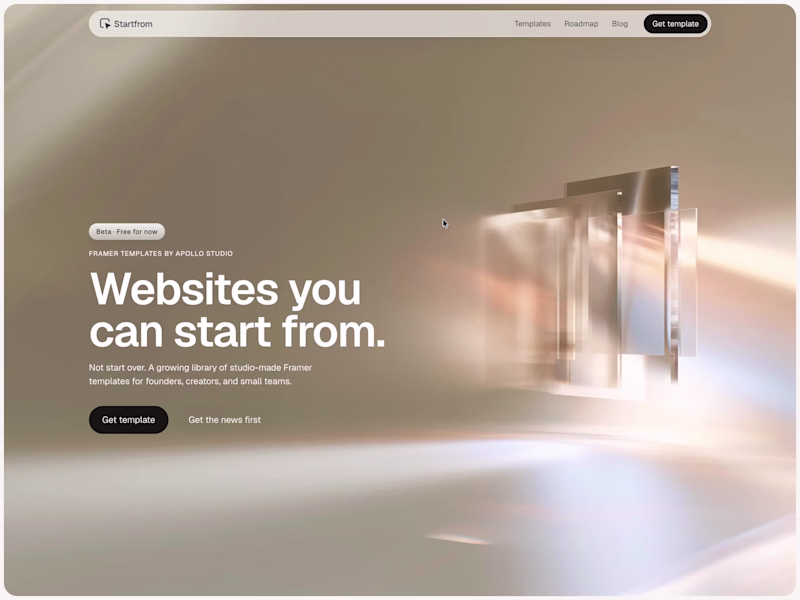 Cover image for Discover Premium Framer Templates for Realistic Websites