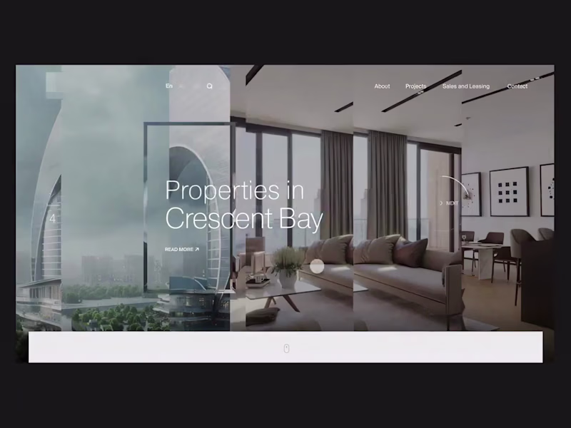 Cover image for Real Estate - Landing page UI Design The client asked for so...