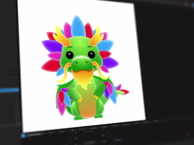 Cover image for Dragon Assistant — Rive Character for a Flutter App