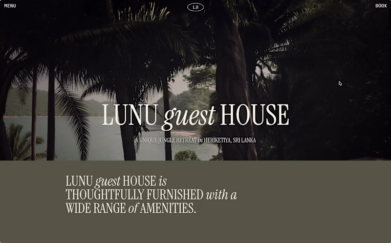 Cover image for Discover LUNU: Premium Framer Template for Boutique Hotels