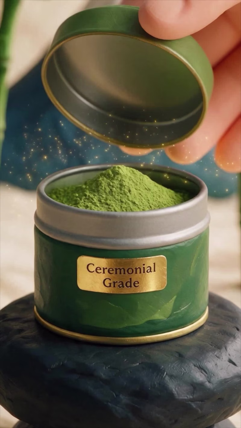 Cover image for Green Flag — Clay Stop-Motion AI E-Comm Matcha Ad