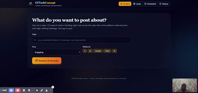 Cover image for AI Social Content & Post