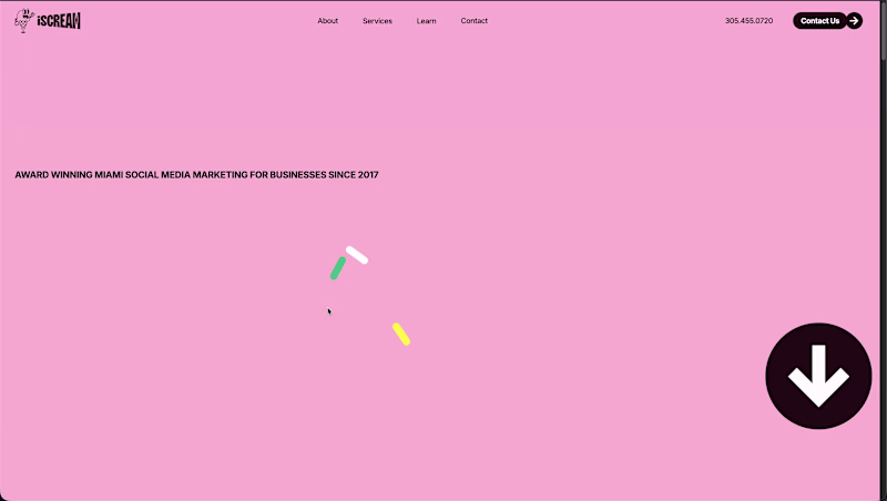 Cover image for iScream Social Media Website built for social media marketin...