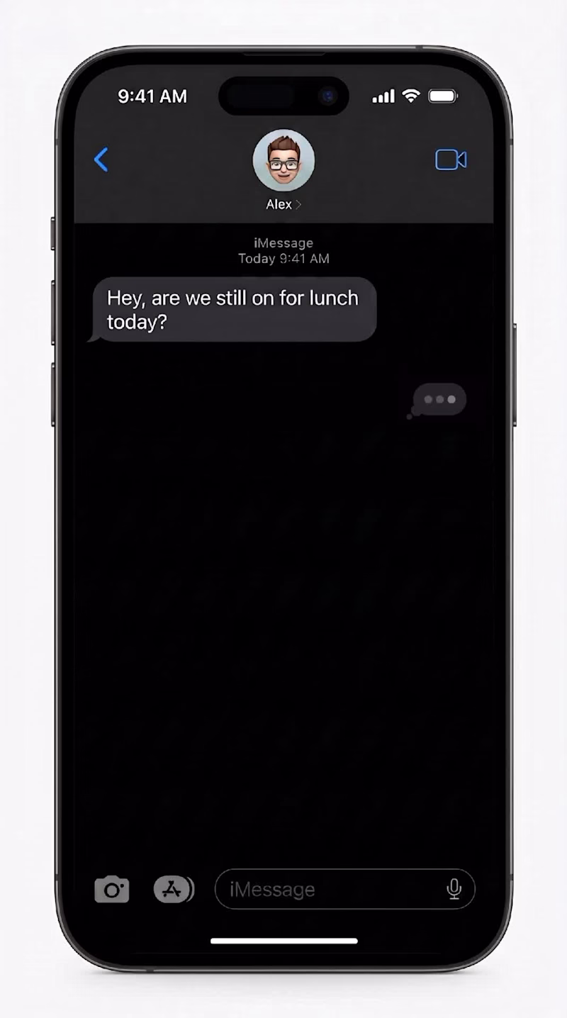 Cover image for Created a realistic iPhone-style text