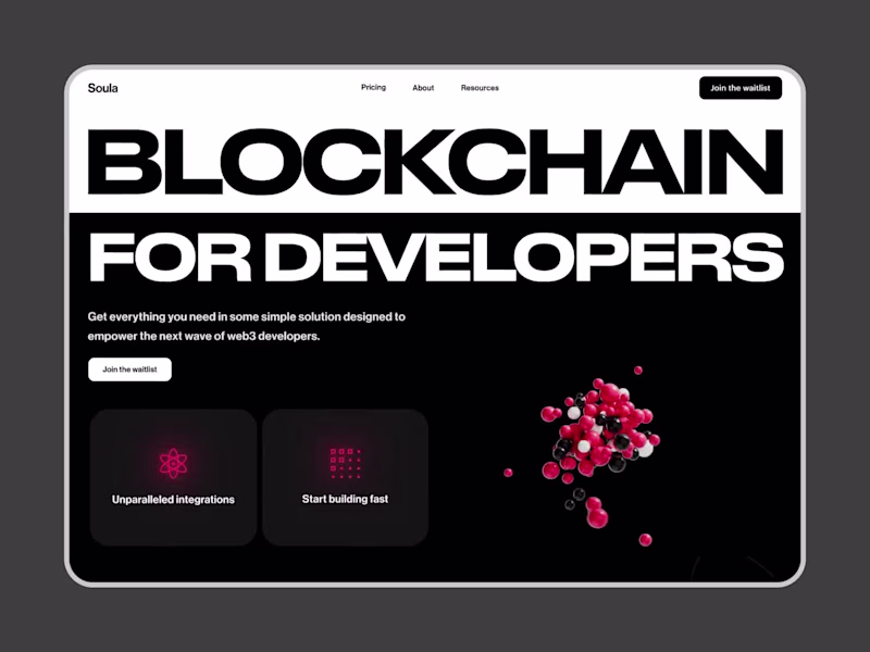 Cover image for Blockchain network development