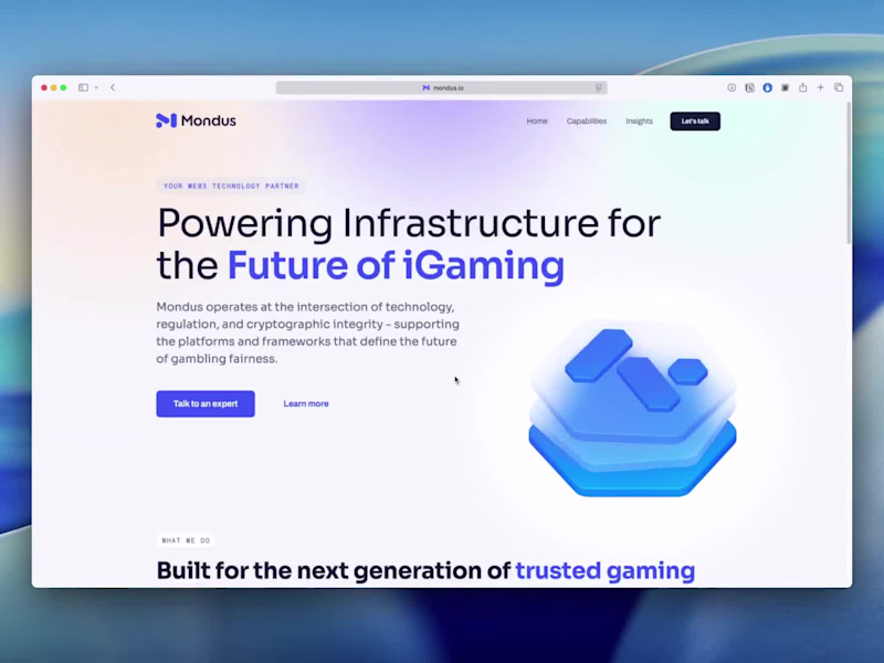 Cover image for Quick Website Design for Mondus