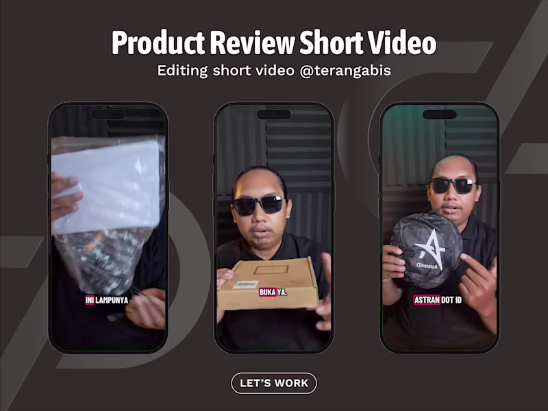 Cover image for Concise Product Review Video Editing for Social Media