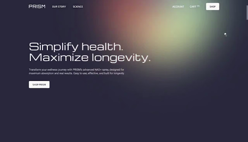 Cover image for Prism Sciences - Webflow Development + Shopify Integration