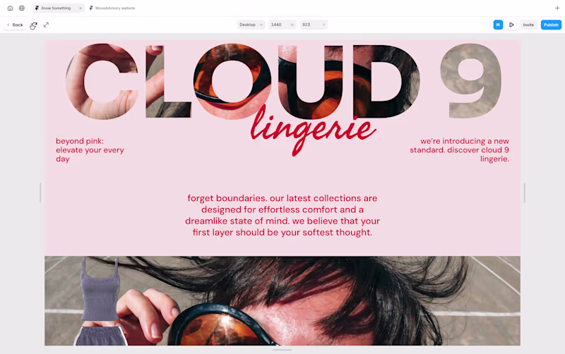Cover image for Landing page for an e-commerce