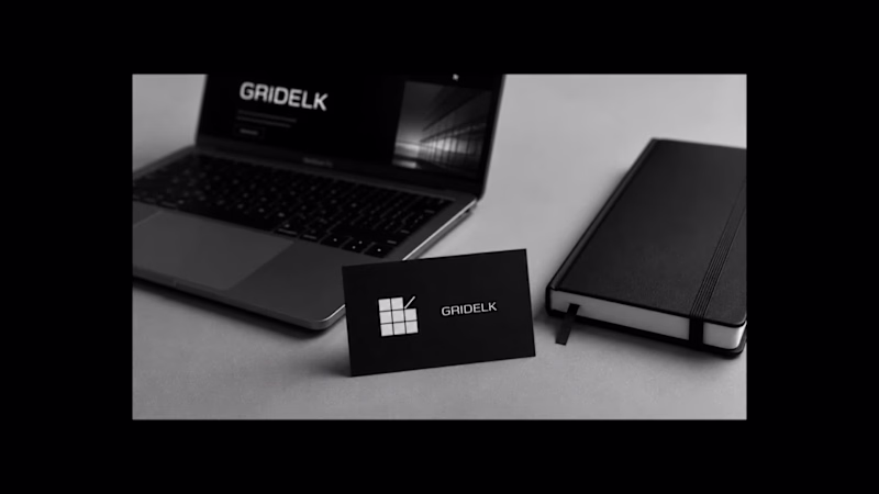 Cover image for Brand Identity System - Gridelk Web Design Studio
