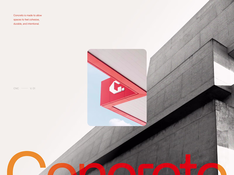 Cover image for Concreto | Branding & Web design