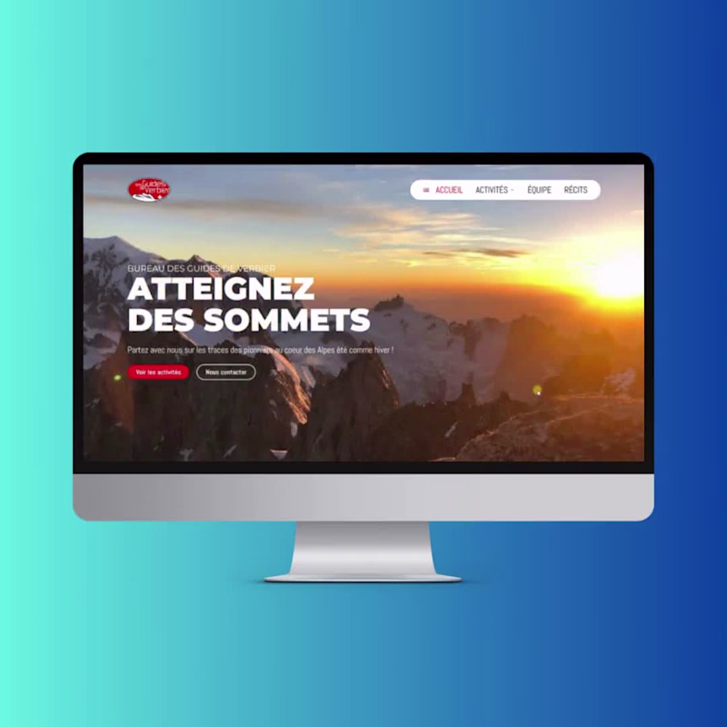 Cover image for Mountain guides website redesign