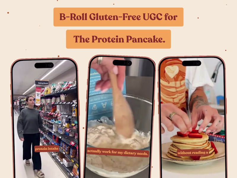 Cover image for Voiceover-Led UGC Meta Ads | The Protein Pancake 🥞