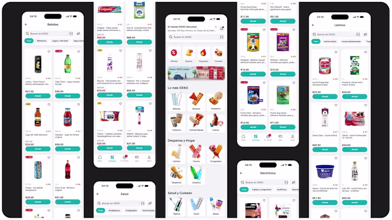 Cover image for Development of OXXO Retail Mobile App