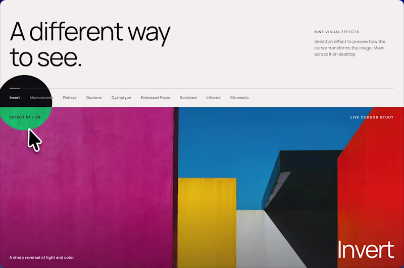 Cover image for Just created a cursor that