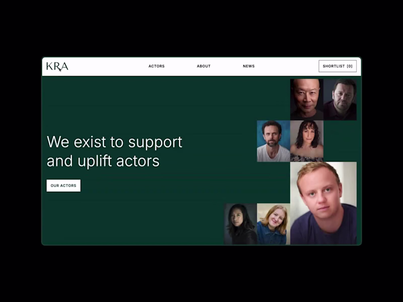 Cover image for KR Actors Talent Database Automation