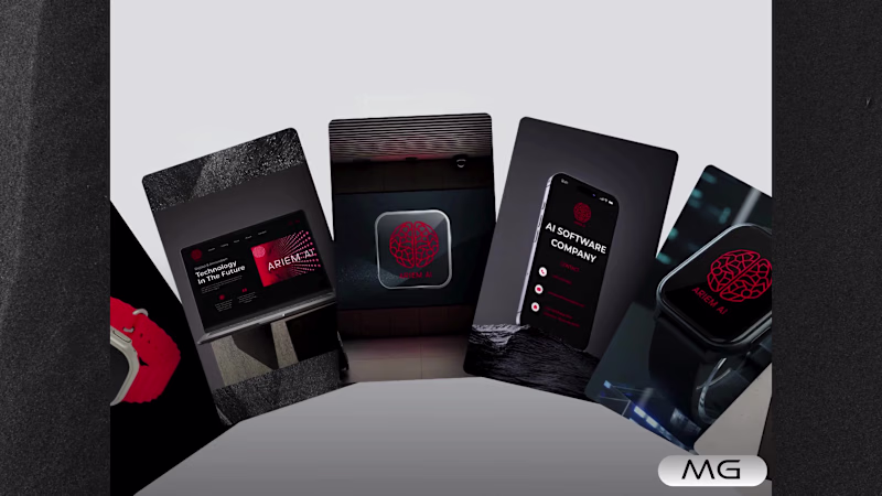 Cover image for Ariem AI Logo & Visual Identity Design