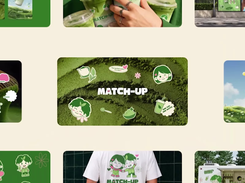 Cover image for Match-up - Character Illustration & Brand Identity