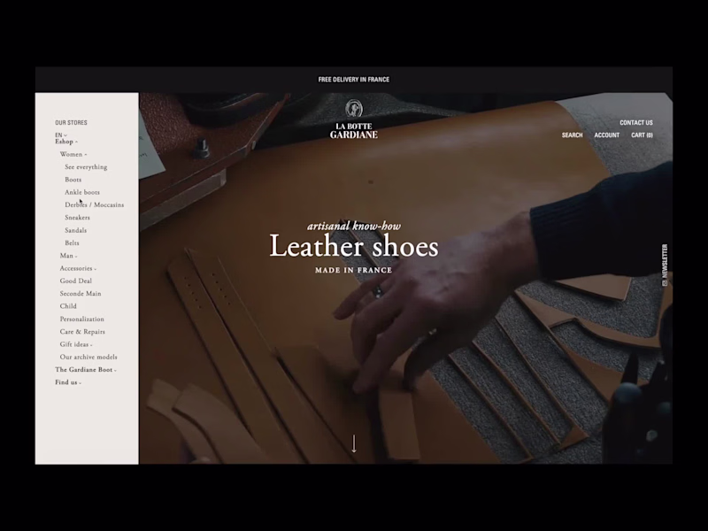 Cover image for La Botte Gardiane Online Store Redesign