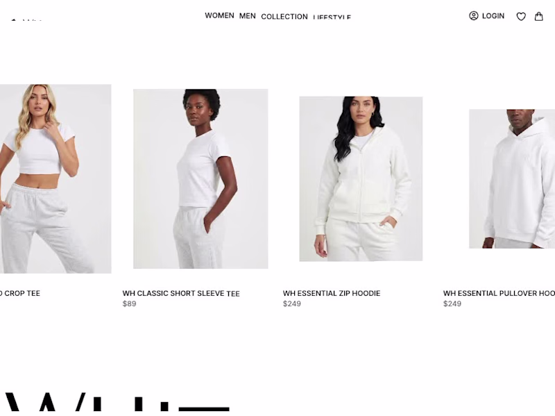 Cover image for Working on a fashion e-commerce