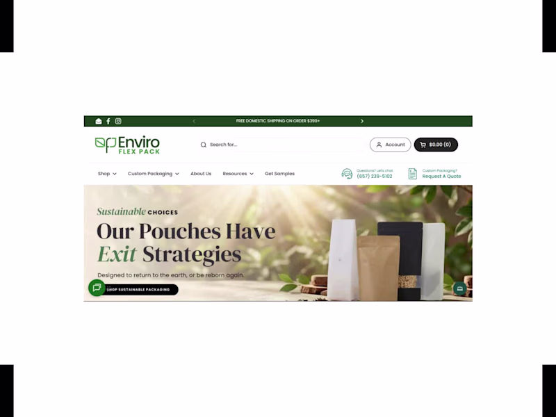 Cover image for Enviro Flex Custom Shopify Development