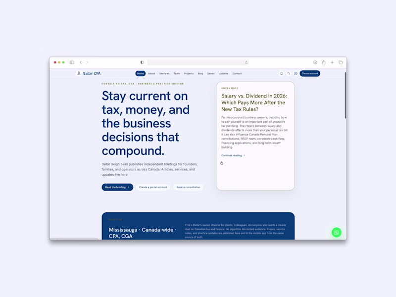 Cover image for  Balbir — Finance & Accounting AI Platform