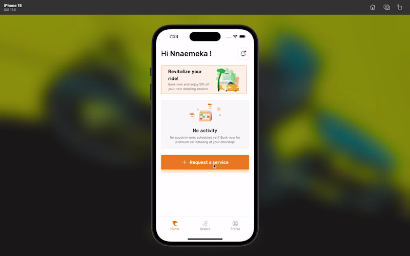 Cover image for Igodo Mobile Car Detailing App Development