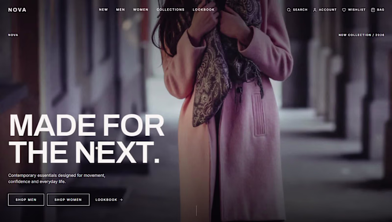 Cover image for A modern e-commerce storefront for