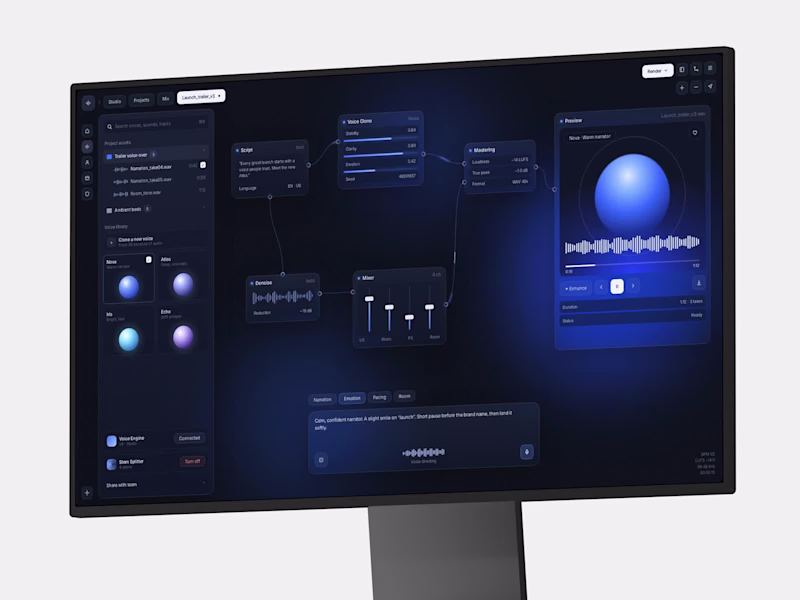 Cover image for Tessira — AI Voice Studio