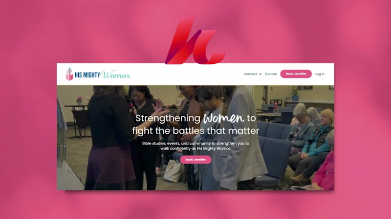 Cover image for Nonprofit Ministry Kajabi Website