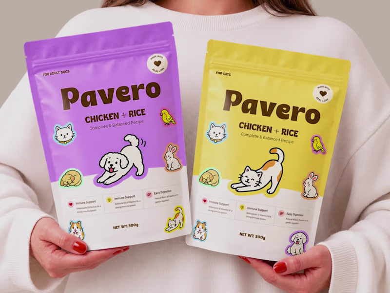 Cover image for Pavero Brand Identity & Packaging Design