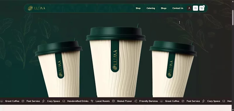 Cover image for Lumabeans Ecommerce Website (Shopify, Webflow)