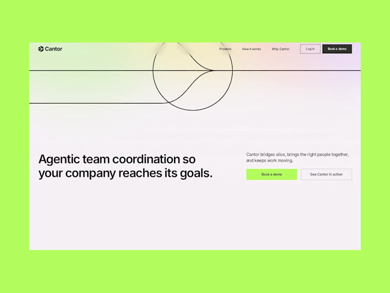 Cover image for Cantor: AI Coordination Landing Page:-