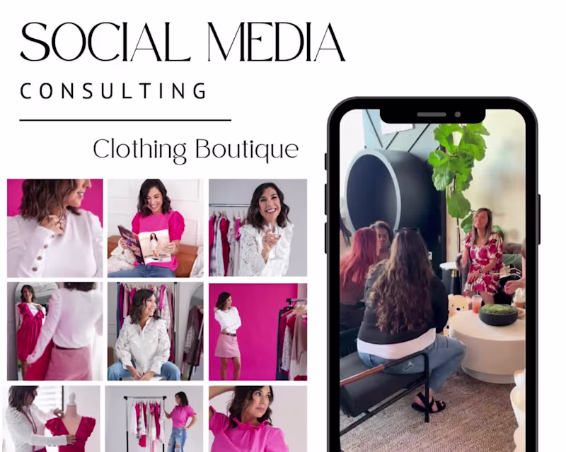 Cover image for Social Media & Brand Strategy for Clothing Boutique