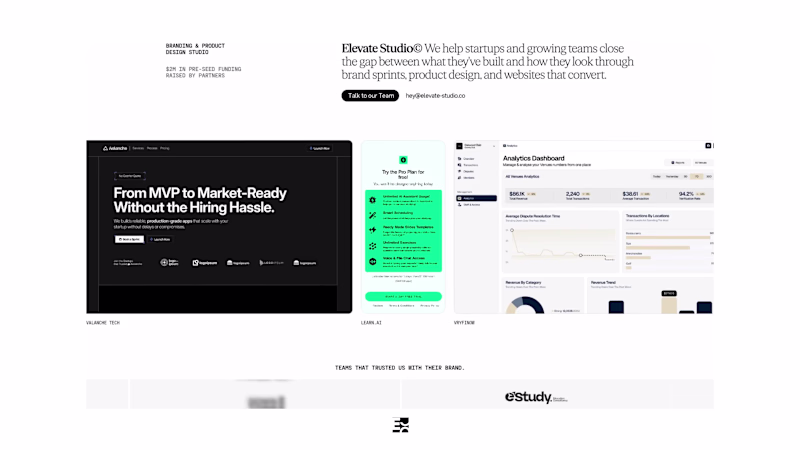 Cover image for We just did a site