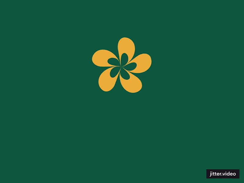 Cover image for Logo animation made in Jitter for my Framer template project...