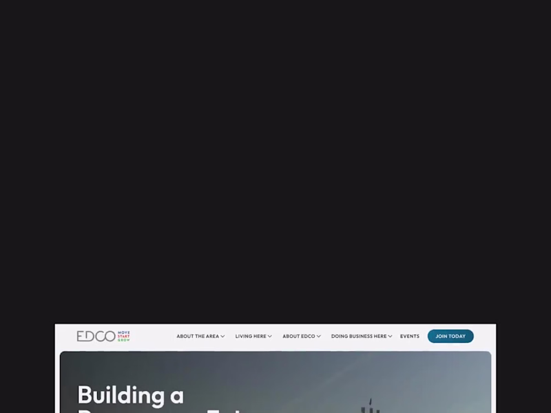 Cover image for Website Redesign for Economic Development in Central Oregon