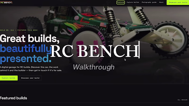 Cover image for RC Bench - rcbench.com