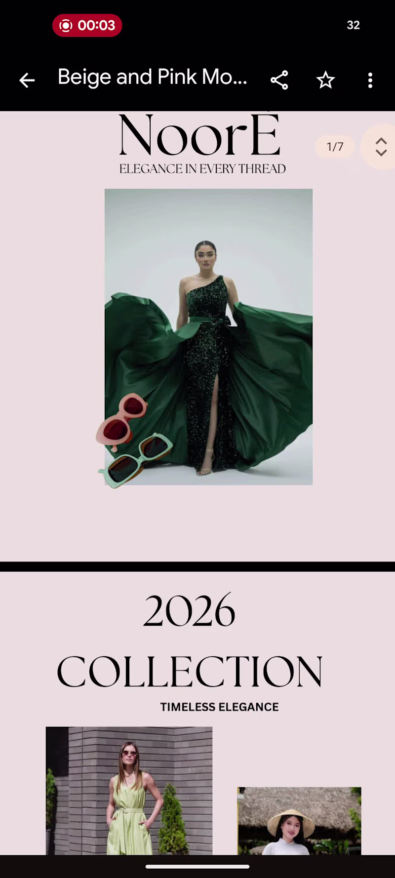 Cover image for Professional Dress & Product Catalog