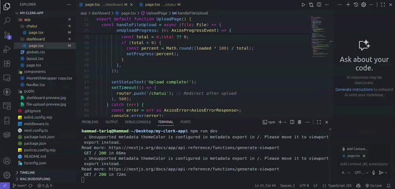 Cover image for Full Stack Nextjs Chat with