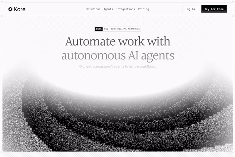 Cover image for AI Automation Platform Hero Exploration