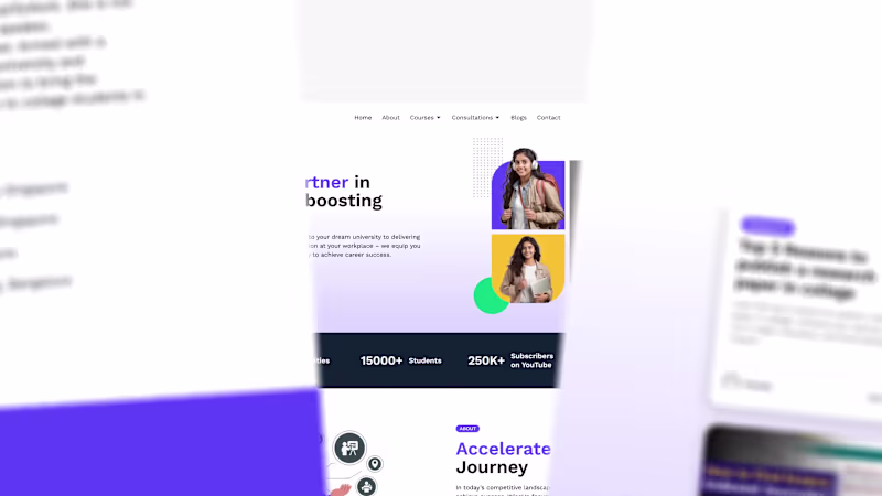 Cover image for WiseUp Communications Website Revamp