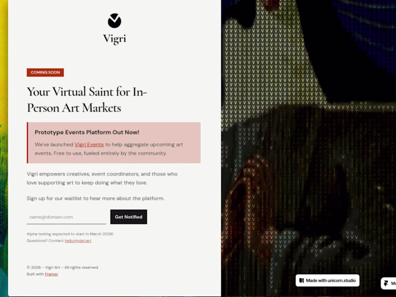 Cover image for Super quick waitlist page I built this evening using the Att...
