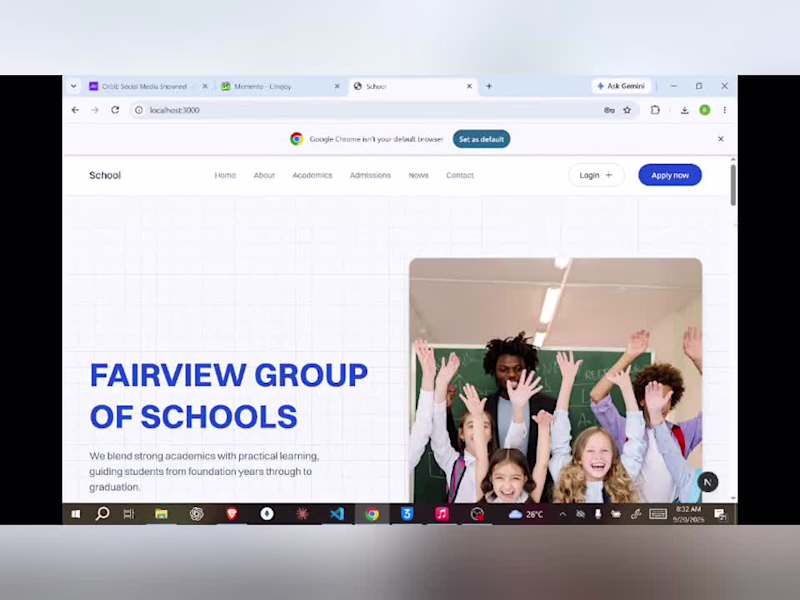 Cover image for First look at the admin